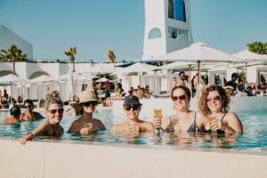 pool parties in bali at cafe del mar bali