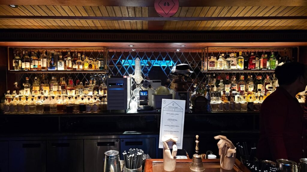 wine in the shady fox