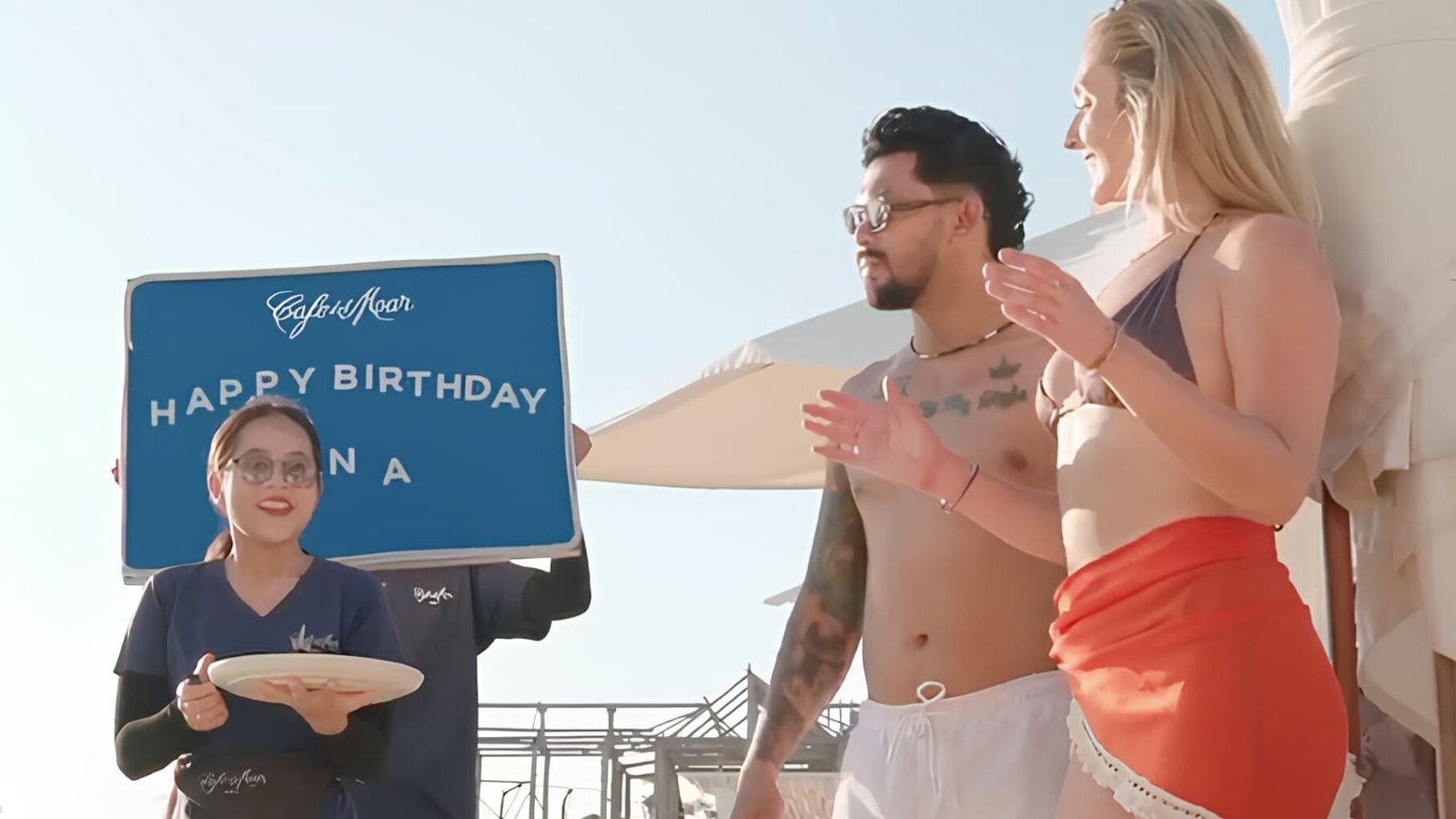 celebrating birthday at cafe del mar bali