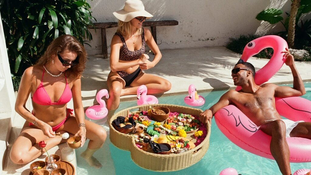 Private villa celebration with Bali Floating Company.